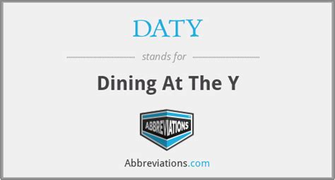 what does daty stand for